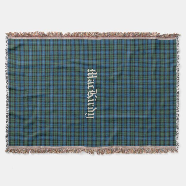 Clan MacKirdy Tartan Kariertes Custom Throw Blanke Decke (Vorderseite)