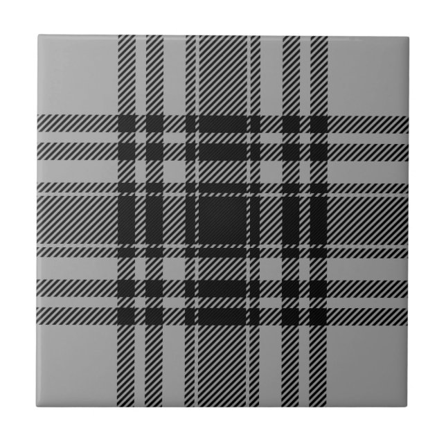 Clan MacKnight Tartan Fliese (Vorderseite)