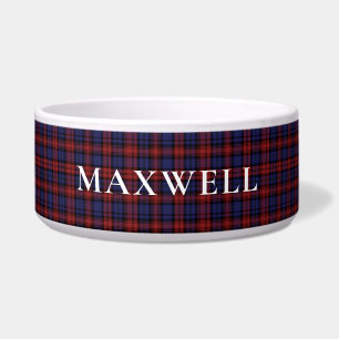 Clan MacLachlan Kariert Tartan Red Lila Karo Napf