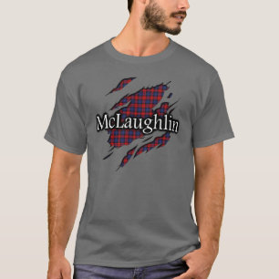 Clan MacLachlan McLaughlin Tartan-Geist-Shirt T-Shirt