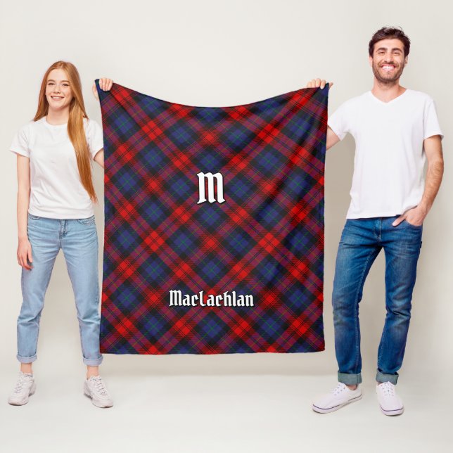 Clan MacLachlan Tartan Fleecedecke (Beispiel)