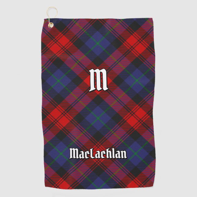 Clan MacLachlan Tartan Golfhandtuch (Vorderseite)