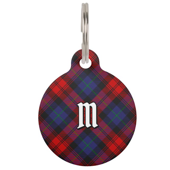 Clan MacLachlan Tartan Haustiermarke (Vorderseite)