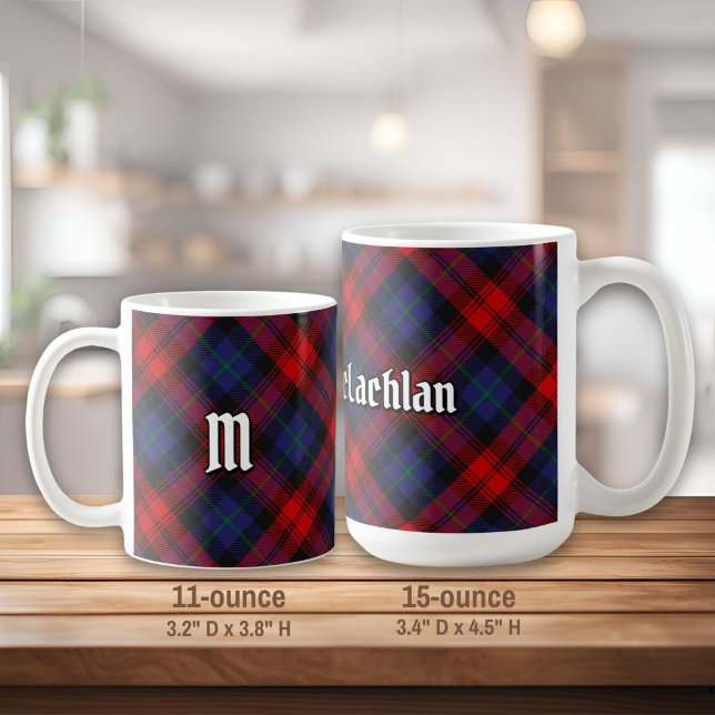 Clan MacLachlan Tartan Kaffeetasse (Von Creator hochgeladen)