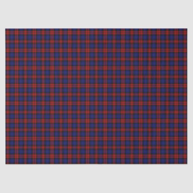 Clan Maclachlan Tartan Kariert Seidenpapier (Vorderseite)