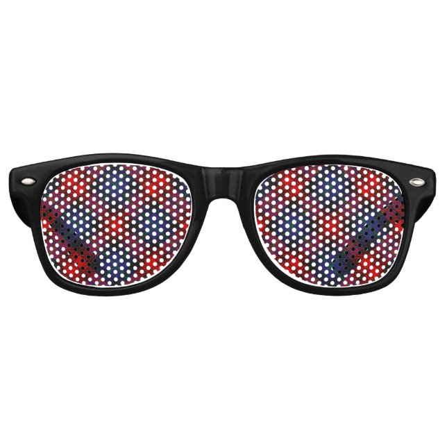 Clan MacLachlan Tartan Partybrille (Vorderseite)