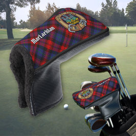 Clan MacLachlan Wappen über Tartan Golf Headcover