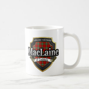 Clan MacLaine von Lochbuie Scottish Dynastie Tarta Kaffeetasse