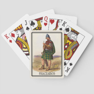 Clan MacLaren Classic Scotland Bicycle Deck Spielkarten