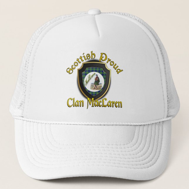 Clan MacLaren Scottish Dynsty Cap Truckerkappe (Vorderseite)