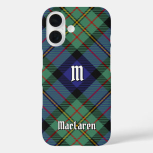 Clan MacLaren Tartan iPhone 16 Hülle