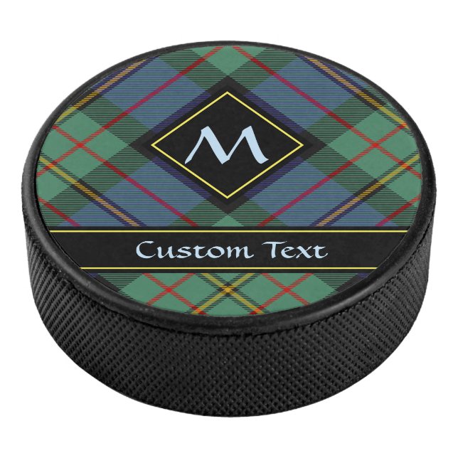 Clan MacLaren Tartan Eishockey Puck (3/4)
