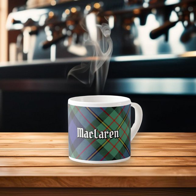 Clan MacLaren Tartan Espressotasse (Von Creator hochgeladen)