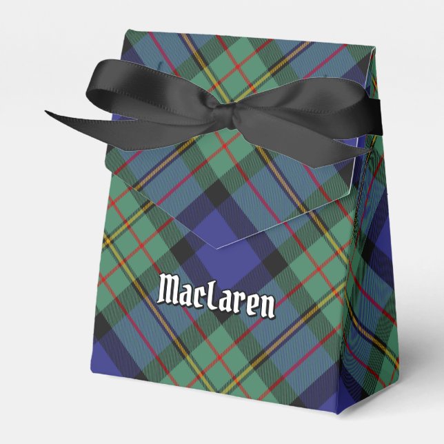 Clan MacLaren Tartan Geschenkschachtel (Vorderseite)