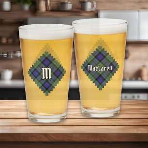 Clan MacLaren Tartan Glas