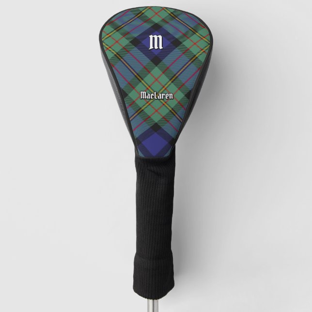 Clan MacLaren Tartan Golf Headcover (Vorderseite)