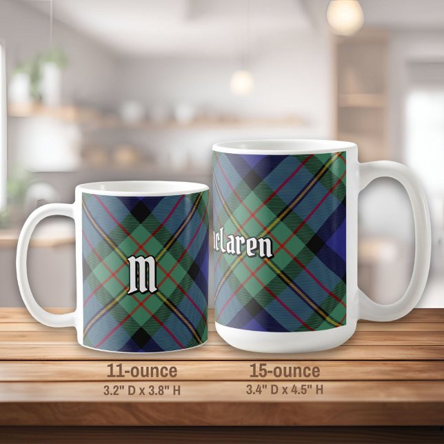 Clan MacLaren Tartan Kaffeetasse (Von Creator hochgeladen)