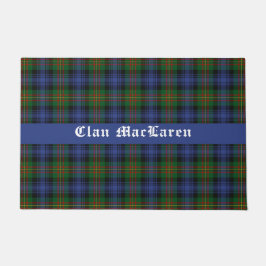 Clan MacLaren Tartan Kariert anpassbar Fußmatte