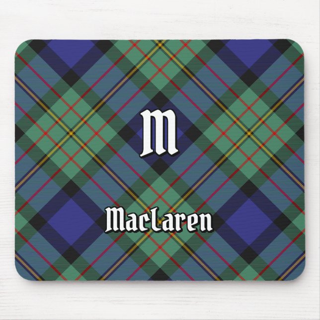 Clan MacLaren Tartan Mousepad (Vorne)