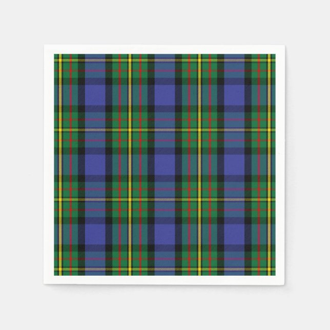 Clan MacLaren Tartan Serviette (Vorderseite)