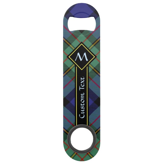 Clan MacLaren Tartan Speed Flaschenöffner (Vorderseite)