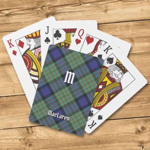 Clan MacLaren Tartan Spielkarten