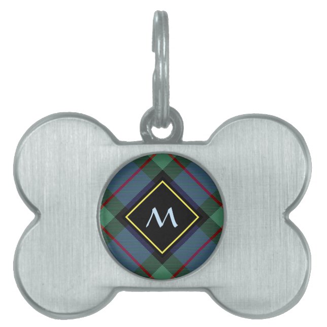 Clan MacLaren Tartan Tiermarke (Vorderseite)