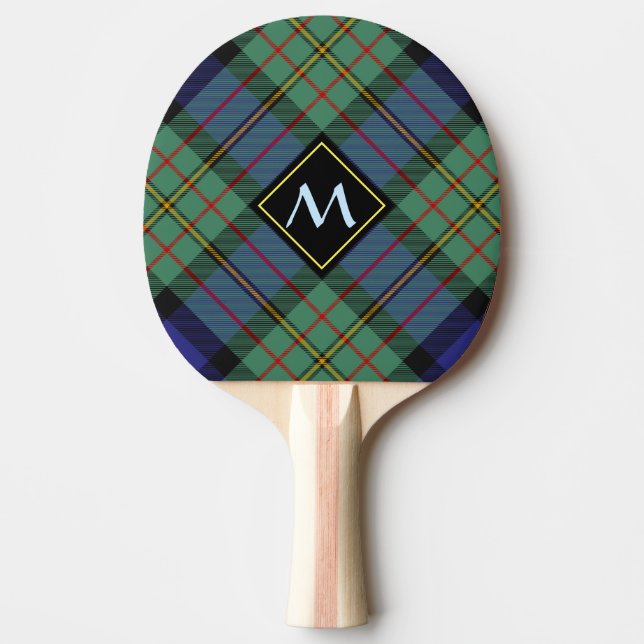 Clan MacLaren Tartan Tischtennis Schläger (Vorderseite)