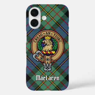 Clan MacLaren Wappen iPhone 16 Hülle