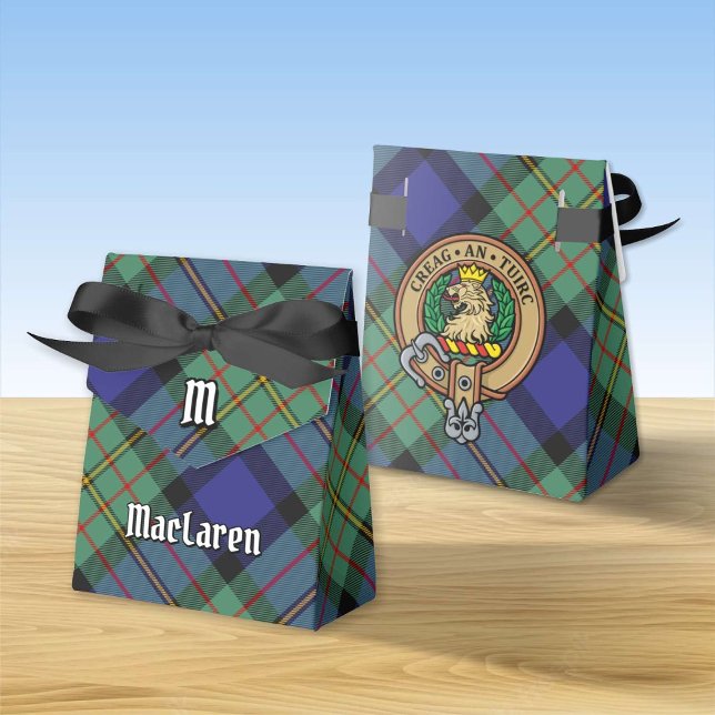 Clan MacLaren Wappen Geschenkschachtel (Von Creator hochgeladen)