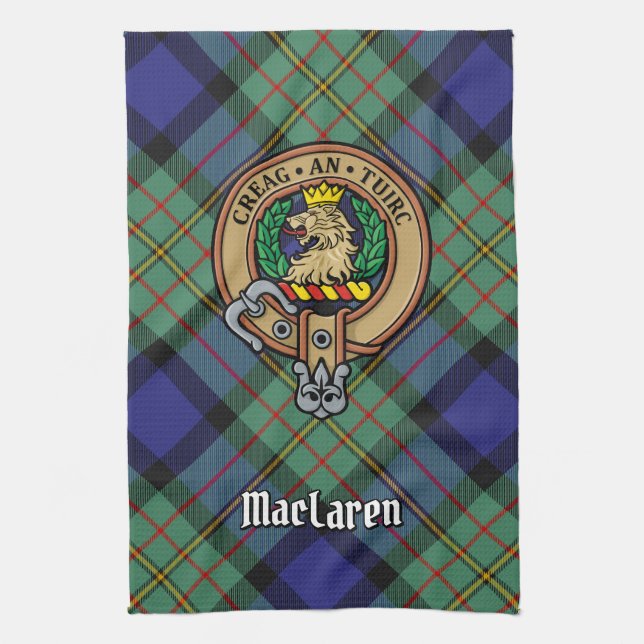 Clan MacLaren Wappen Küchentücher (Vertikal)