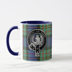 Clan MacLaren Wappen & Tartan Tasse