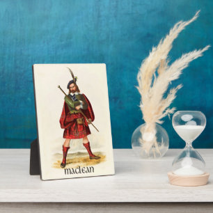 Clan MacLean Clans of Scotland von R. R. McIan Fotoplatte