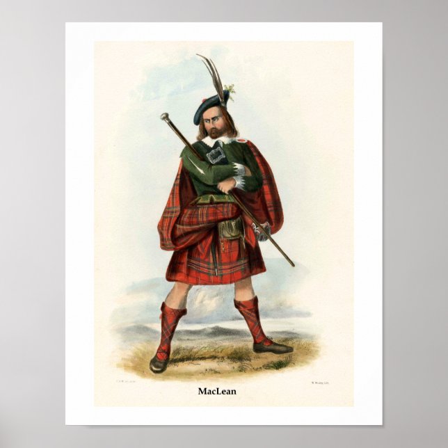 Clan MacLean Poster (Vorne)