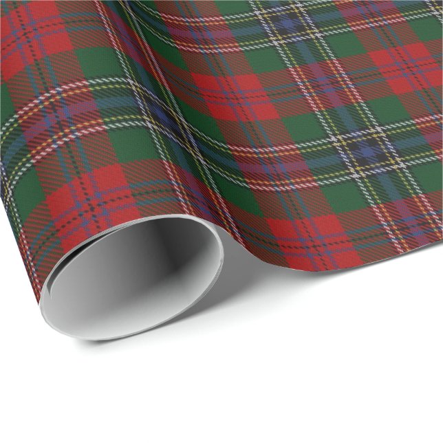 Clan MacLean ScottishTartan Geschenkpapier (Rolleneckpunkt)