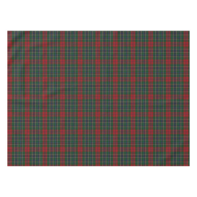 Clan MacLean Tartan Karierte Tischdecke (Vorderseite (Horizontal))