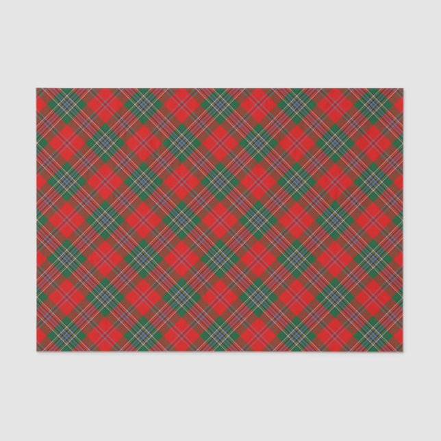 Clan MacLean Tartan Seidenpapier (Vorderseite)