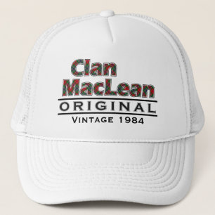 Clan MacLean Vintag anpassen Truckerkappe