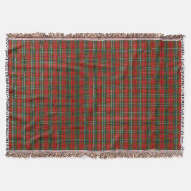 Clan MacLean von Duart Tartan Decke (Vorderseite)