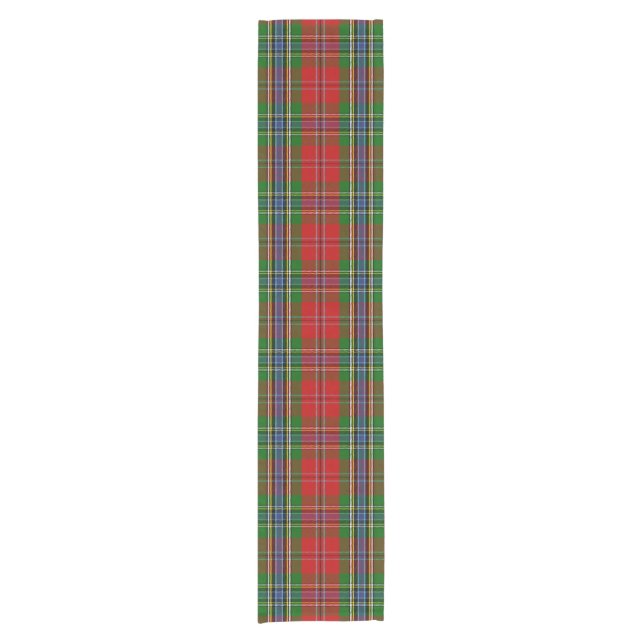 Clan MacLean von Duart Tartan Kurzer Tischläufer (Vorderseite)