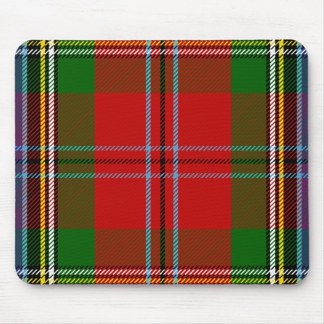 Clan MacLean von Duart Tartan Mousepad (Vorne)