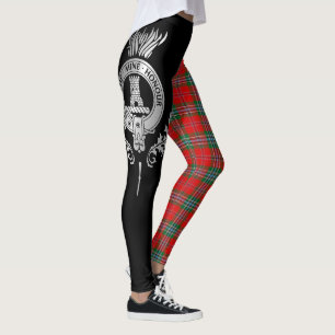 Clan MacLean Wappen & Tartan Leggings