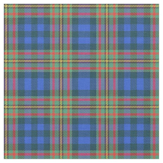 Clan MacLellan 2 Scottishtartan-kariertes Gewebe Stoff (Nahaufnahme)