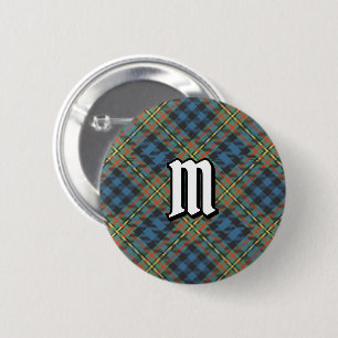 Clan MacLellan Ancient Tartan Button