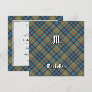 Clan MacLellan Ancient Tartan Einladung