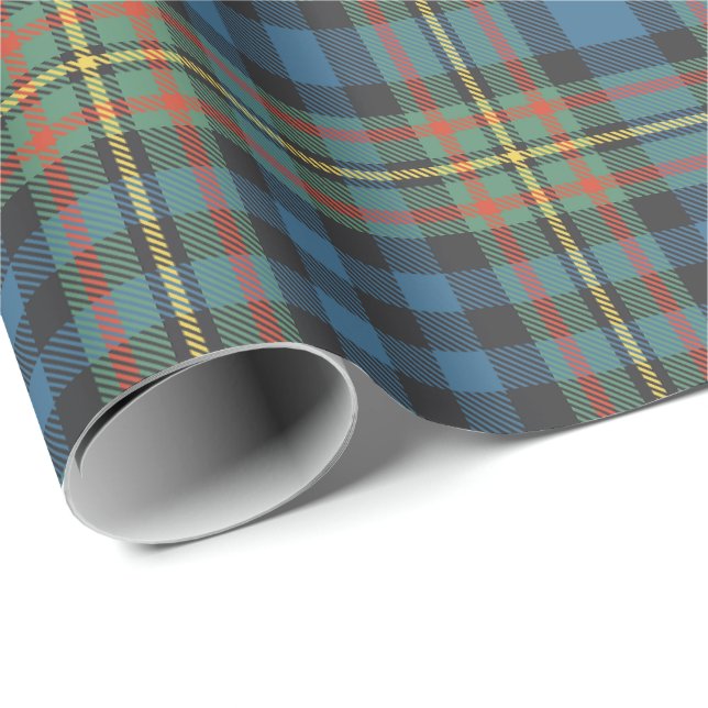 Clan MacLellan Ancient Tartan Geschenkpapier (Rolleneckpunkt)