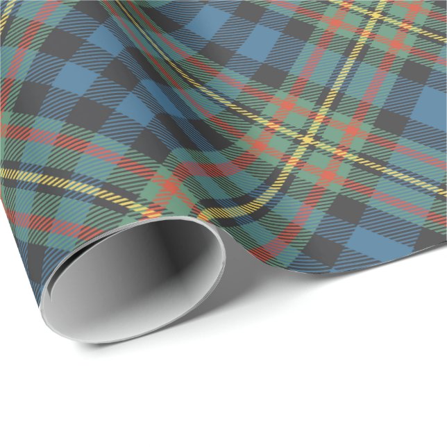 Clan MacLellan Ancient Tartan Geschenkpapier (Rolleneckpunkt)