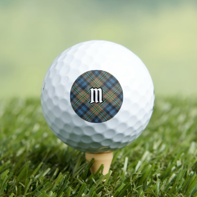 Clan MacLellan Ancient Tartan Golfball (Insitu T-Shirt)