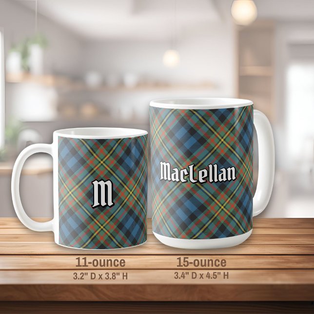 Clan MacLellan Ancient Tartan Kaffeetasse (Von Creator hochgeladen)