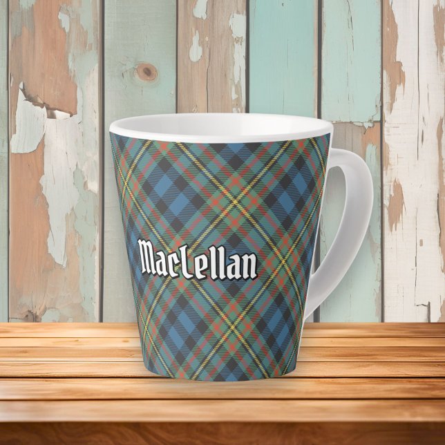 Clan MacLellan Ancient Tartan Milchtasse (Von Creator hochgeladen)